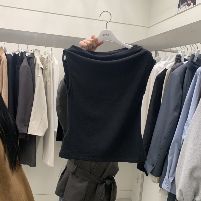 NUTPLAN韓國直郵女士新款真品26春夏熱賣時尚休閑吊帶背心NUTPLAN吊帶/背心圖色2