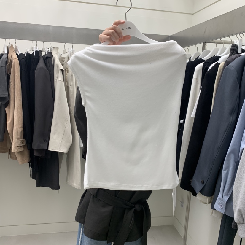 NUTPLAN韓國直郵女士新款真品26春夏熱賣時尚休閑吊帶背心NUTPLAN吊帶/背心圖色3