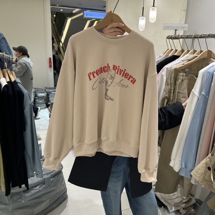 BLUEI-D/N SHARP東大門代購女裝新品真品熱賣休閑衛衣Blue i-d/N SHARP衛衣圖色2