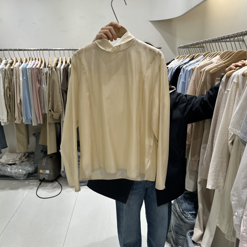 BLUEI-D/N SHARP韓國直郵女裝新品時尚真品襯衫蕾絲衫Blue i-d/N SHARP襯衫/蕾絲衫圖色2