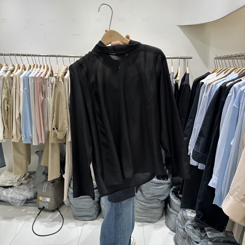 BLUEI-D/N SHARP韓國直郵女裝新品時尚真品襯衫蕾絲衫Blue i-d/N SHARP襯衫/蕾絲衫圖色3