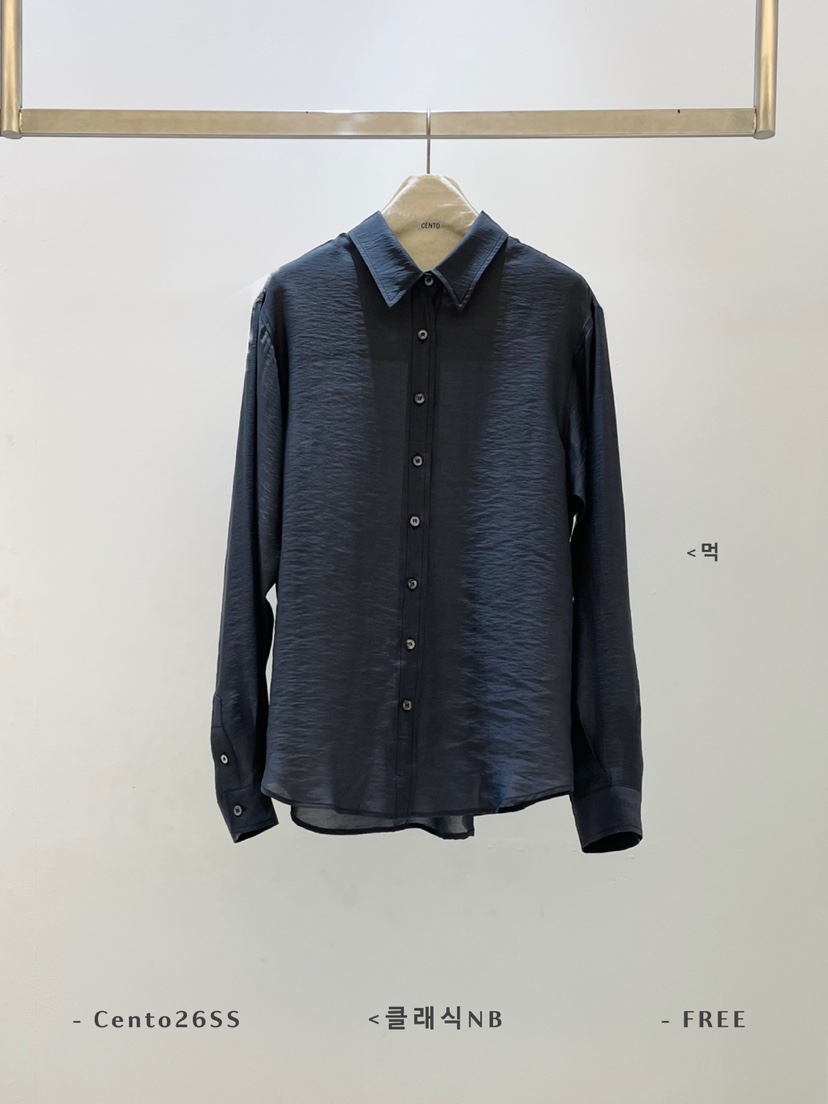 CENTO東大門實拍女裝新款26春夏職業時尚真品熱賣襯衫蕾絲衫CENTO襯衫/蕾絲衫圖色3