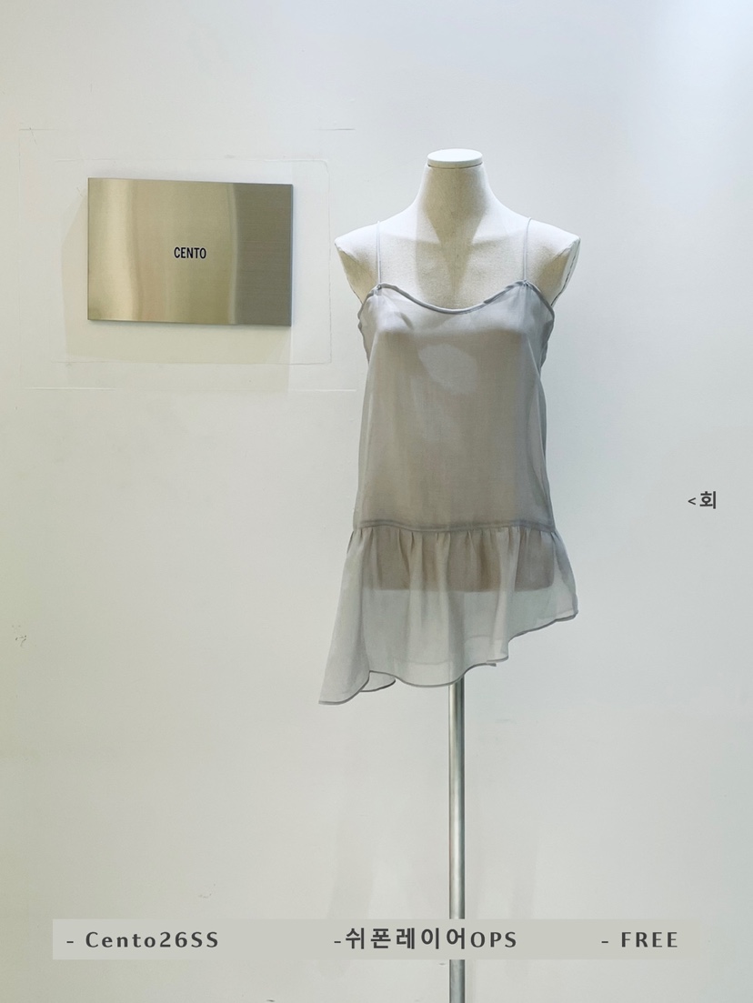 CENTO韓國代購女士新款休閑真品推薦職業人氣熱賣連衣裙雪紡CENTO連衣裙圖色3