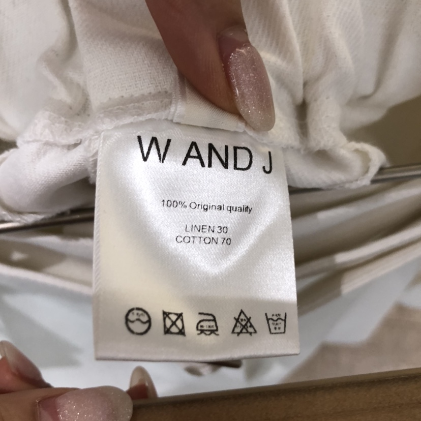 W AND J韓國代購女士新品人氣熱賣真品休閑短褲包含腰帶W AND J短褲