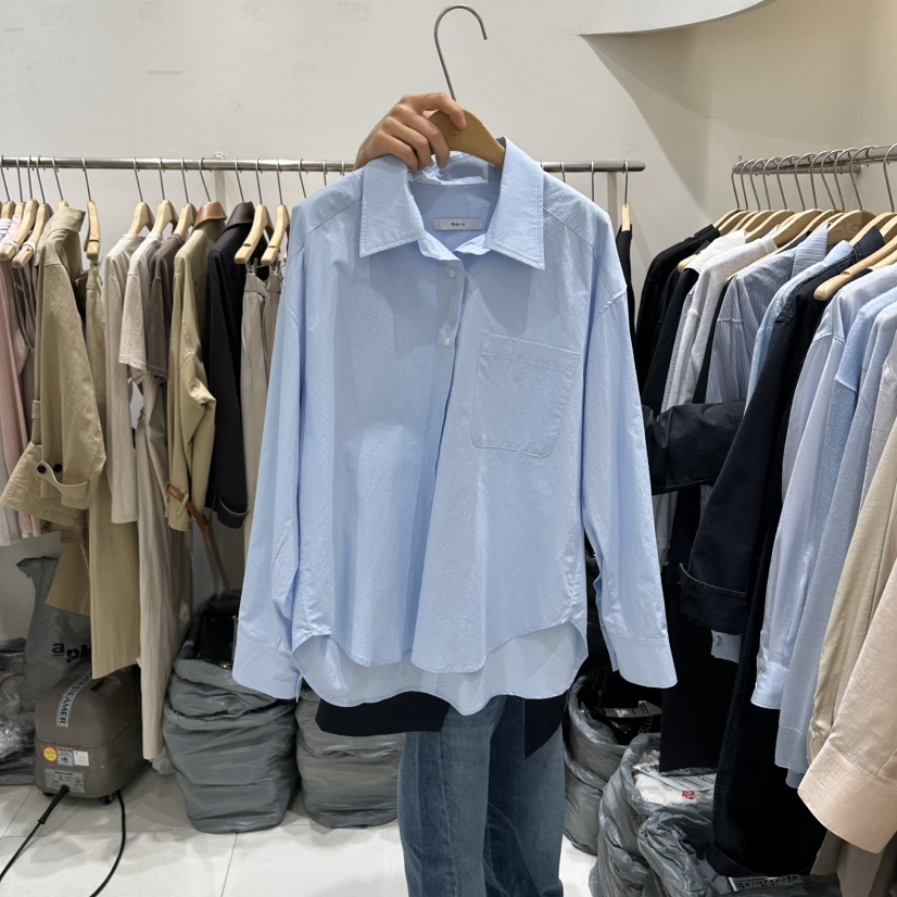 BLUEI-D/N SHARP東大門實拍女士新品真品人氣襯衫蕾絲衫Blue i-d/N SHARP襯衫/蕾絲衫圖色3