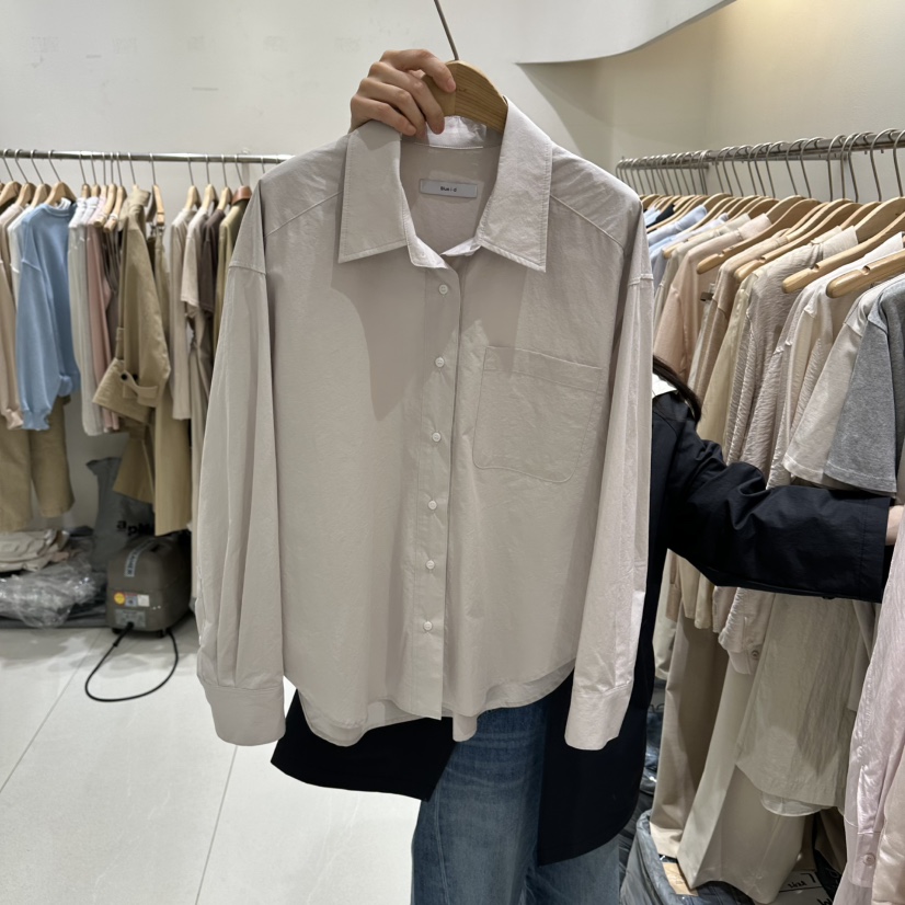 BLUEI-D/N SHARP東大門實拍女士新品真品人氣襯衫蕾絲衫Blue i-d/N SHARP襯衫/蕾絲衫圖色4