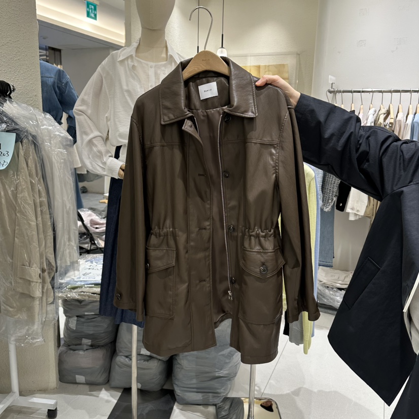 BLUEI-D/N SHARP東大門代購女裝新品人氣真品26春夏夾克Blue i-d/N SHARP夾克圖色2