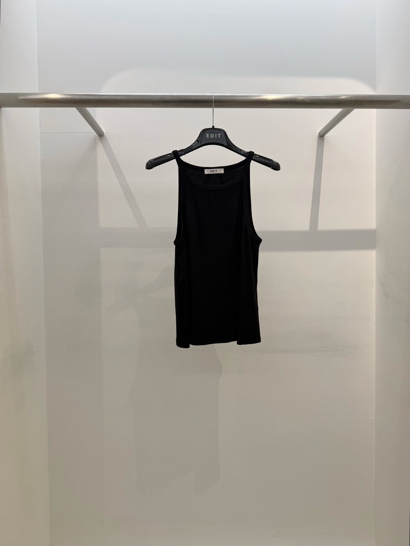 EDIT東大門代購女裝新款推薦真品時尚26春夏休閑吊帶背心EDIT吊帶/背心圖色3黑色