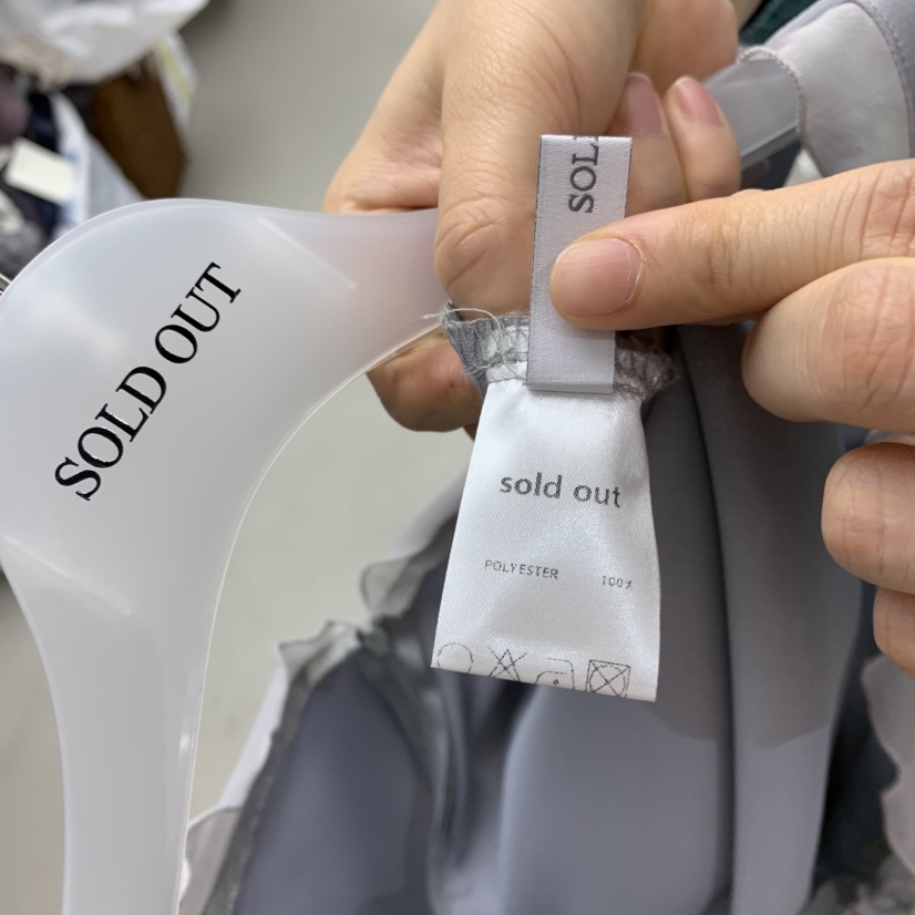 SOLD OUT東大門實拍女裝新款真品熱賣推薦休閑26春夏連衣裙SOLD OUT連衣裙