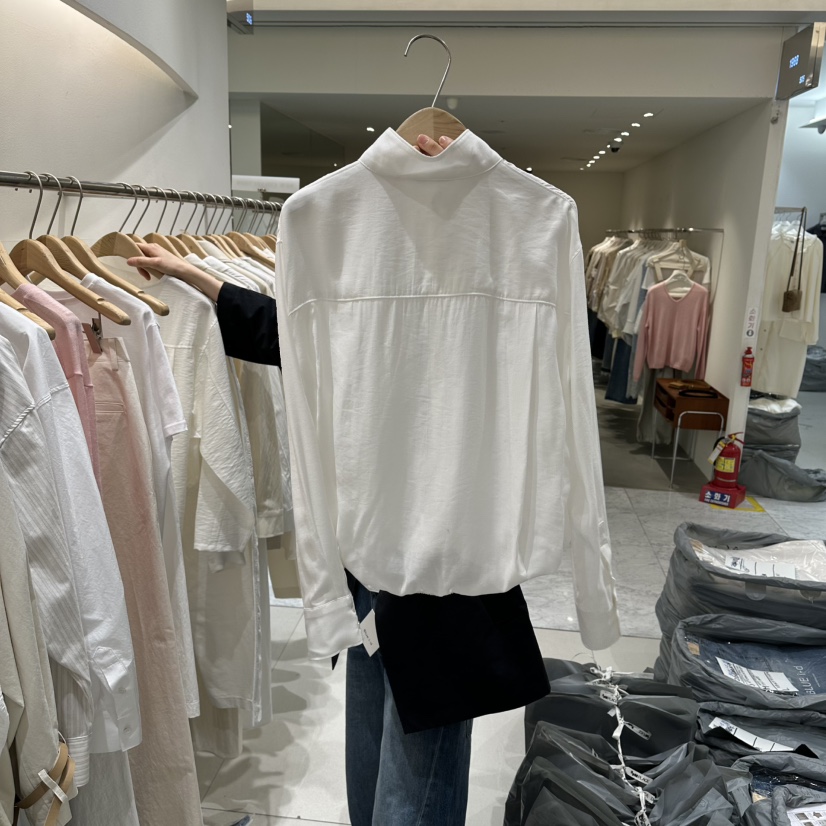 BLUEI-D/N SHARP東大門實拍女士新品職業人氣襯衫蕾絲衫Blue i-d/N SHARP襯衫/蕾絲衫