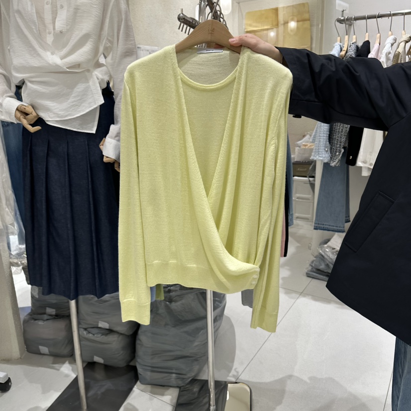 BLUEI-D/N SHARP東大門實拍女裝新款人氣休閑推薦針織衫Blue i-d/N SHARP針織衫圖色2