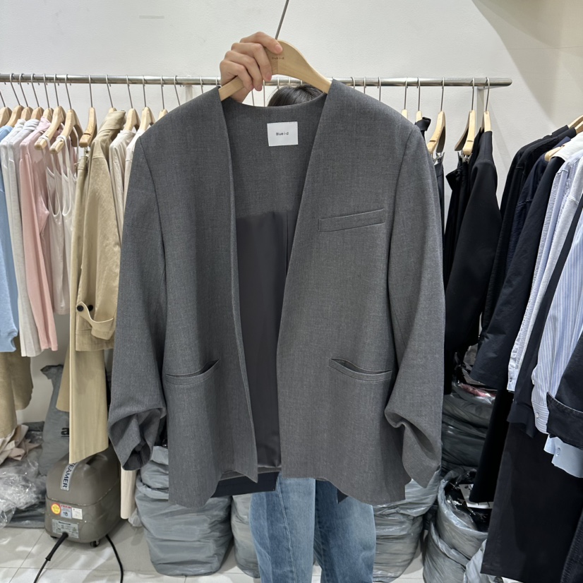 BLUEI-D/N SHARP東大門直郵女裝新款人氣時尚推薦夾克Blue i-d/N SHARP夾克圖色2