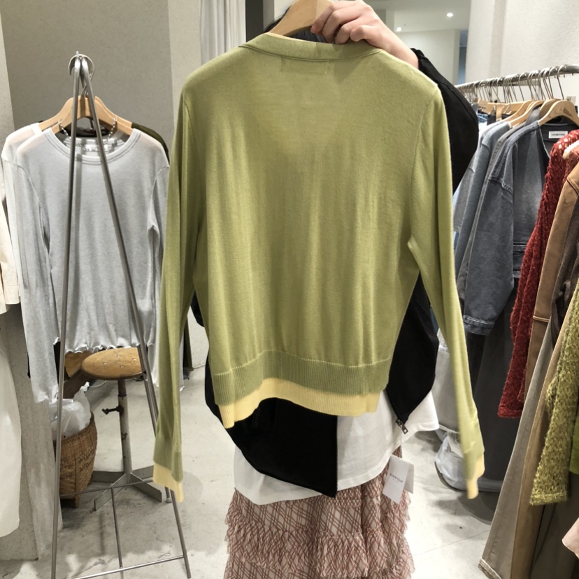 SSEMIENNE韓國代購女裝新品推薦職業人氣真品熱賣針織衫開衫SSENIQUE針織衫