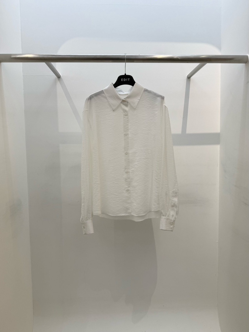 EDIT東大門實拍女士新品推薦人氣26春夏熱賣休閑襯衫蕾絲衫EDIT襯衫/蕾絲衫