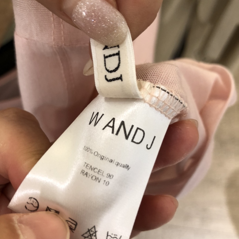 W AND J東大門實拍女士新品26春夏休閑時尚熱賣長袖T恤W AND J長袖T恤