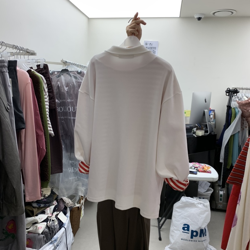 SOLD OUT東大門代購女士新品26春夏真品職業衛衣不含內搭SOLD OUT衛衣