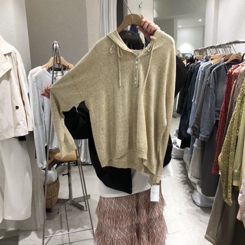 SSEMIENNE東大門實拍女士新品推薦人氣熱賣職業針織衫連帽衫SSENIQUE針織衫圖色2