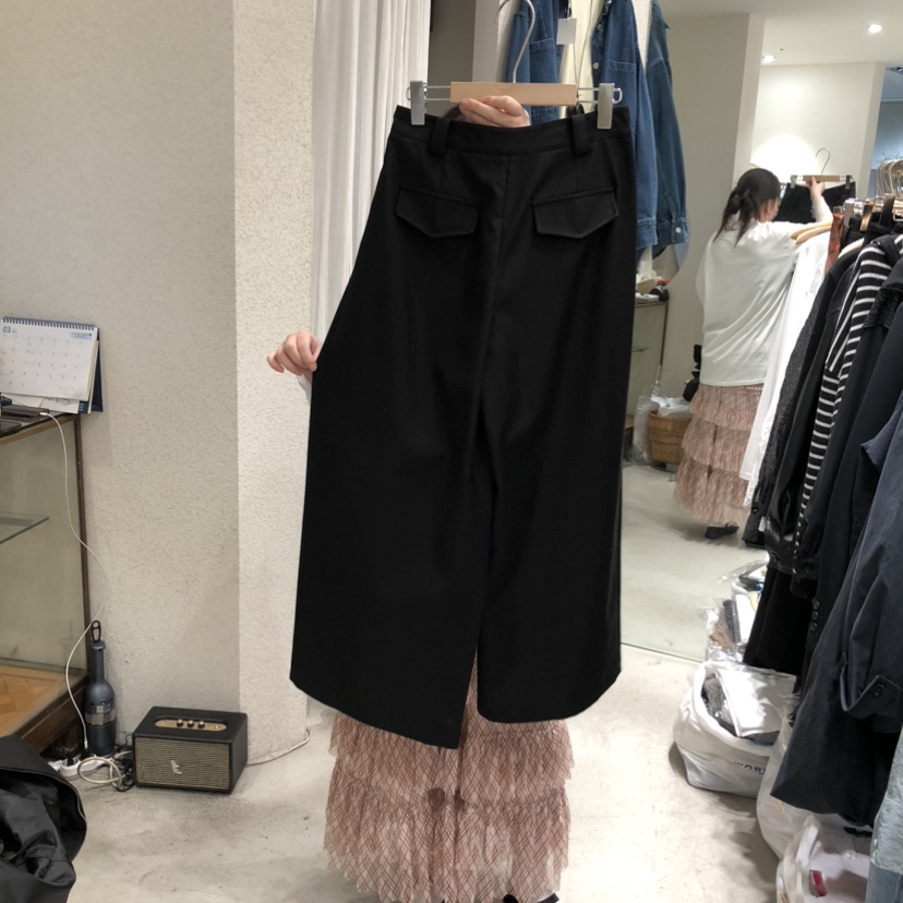 SSEMIENNE東大門代購女士新款職業熱賣時尚26春夏真品休閑褲SSENIQUE休閑褲