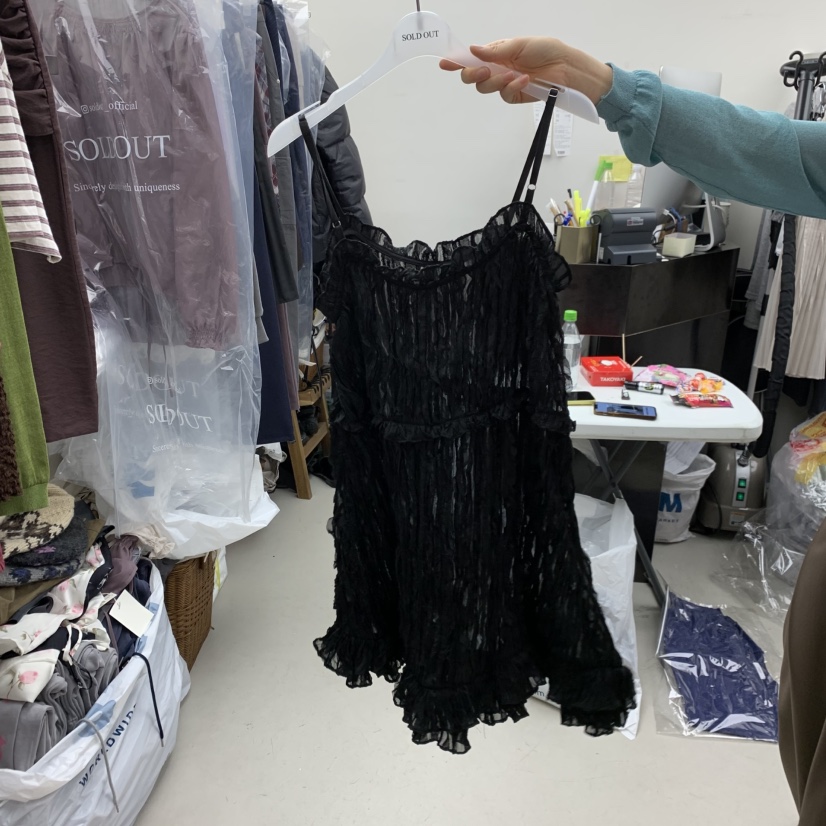 SOLD OUT韓國代購女士新款人氣推薦職業時尚26春夏連衣裙SOLD OUT連衣裙圖色1