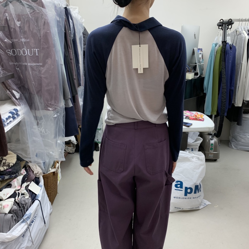 SOLD OUT韓國代購女士新品時尚人氣職業休閑真品長袖T恤SOLD OUT長袖T恤