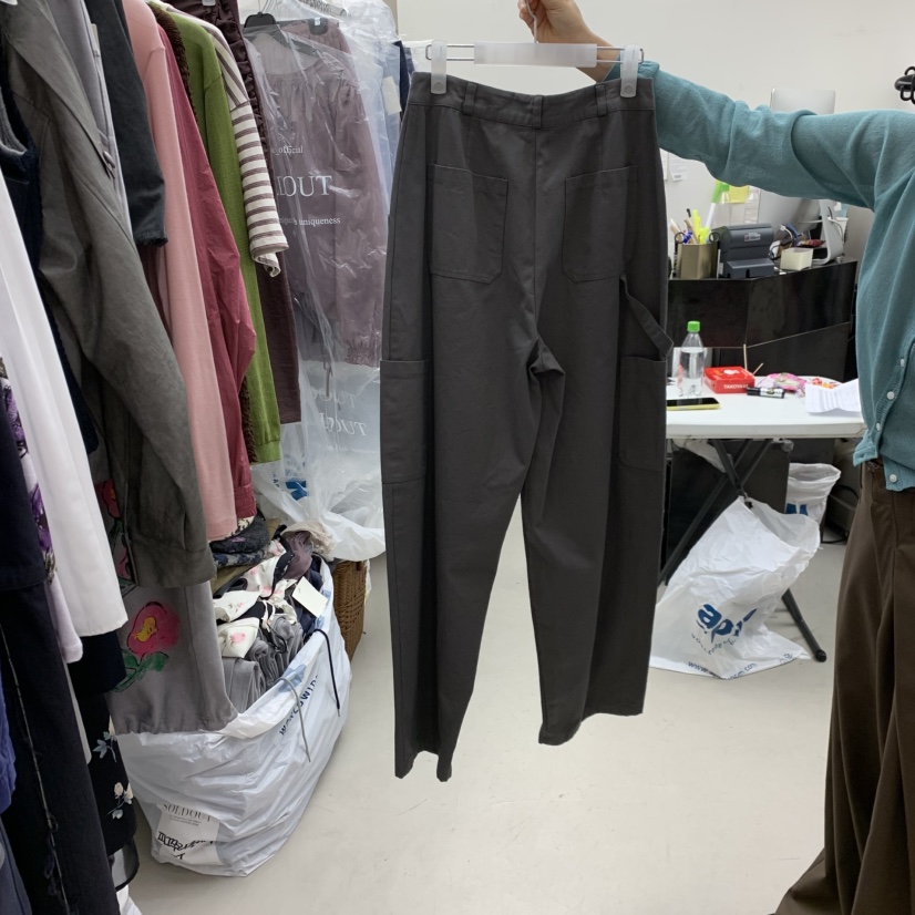 SOLD OUT韓國直郵女士新品推薦職業26春夏時尚休閑褲緊身褲SOLD OUT休閑褲