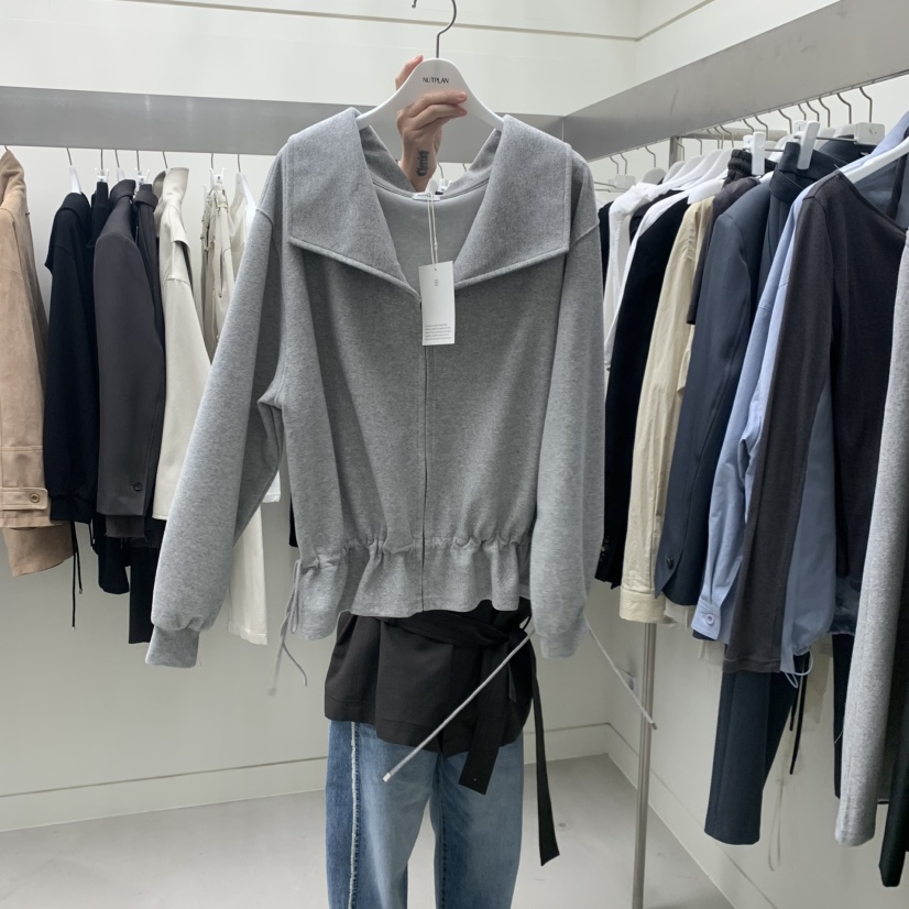 NUTPLAN韓國直郵女裝新品人氣職業真品熱賣推薦休閑夾克拉鏈NUTPLAN夾克圖色1