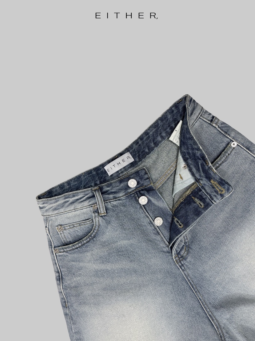 EITHER韓國直郵女裝新款熱賣26春夏休閑推薦真品人氣短褲EITHER短褲