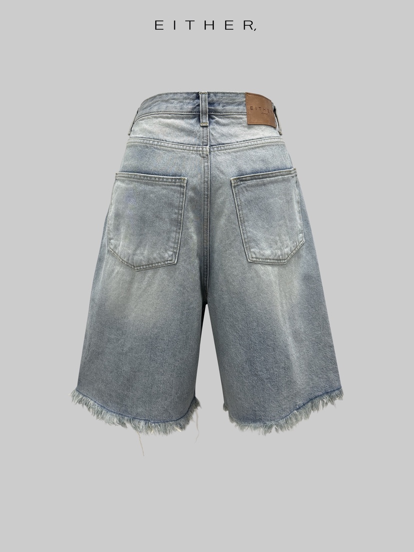 EITHER韓國直郵女裝新款熱賣26春夏休閑推薦真品人氣短褲EITHER短褲