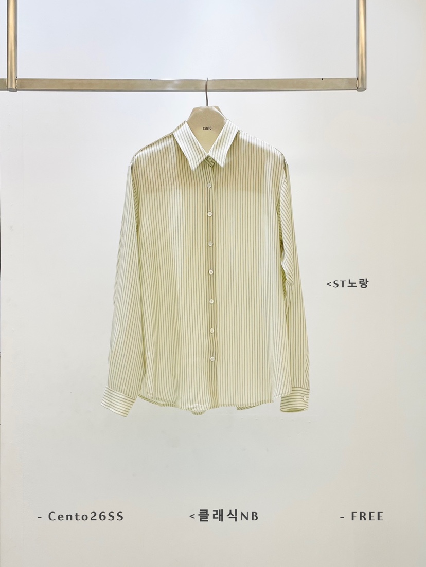 CENTO韓國直郵女士新品熱賣人氣時尚推薦26春夏襯衫蕾絲衫CENTO襯衫/蕾絲衫圖色1