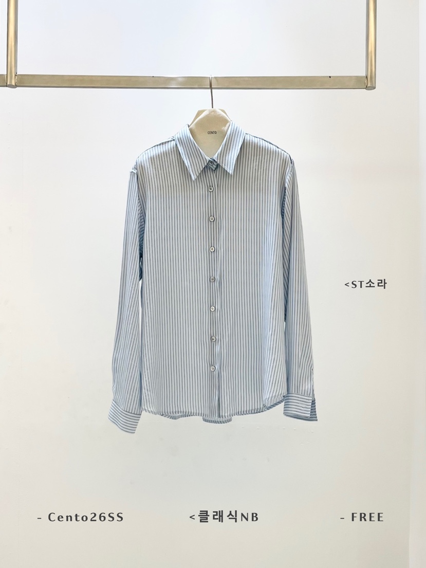 CENTO韓國直郵女士新品熱賣人氣時尚推薦26春夏襯衫蕾絲衫CENTO襯衫/蕾絲衫圖色2