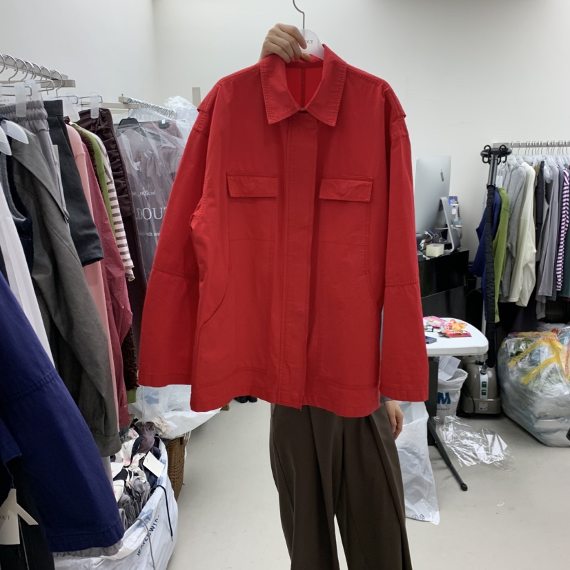 SOLD OUT東大門實拍女士新品26春夏熱賣休閑真品人氣夾克SOLD OUT夾克圖色2