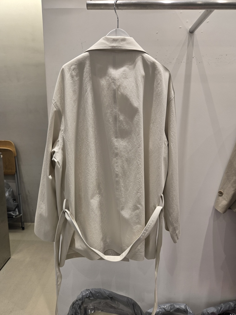 THE SECOND GROW/QUEENSRABBIT東大門實拍女士新品人氣夾克含腰帶THE SECOND GROW/QUEENSRABBIT夾克