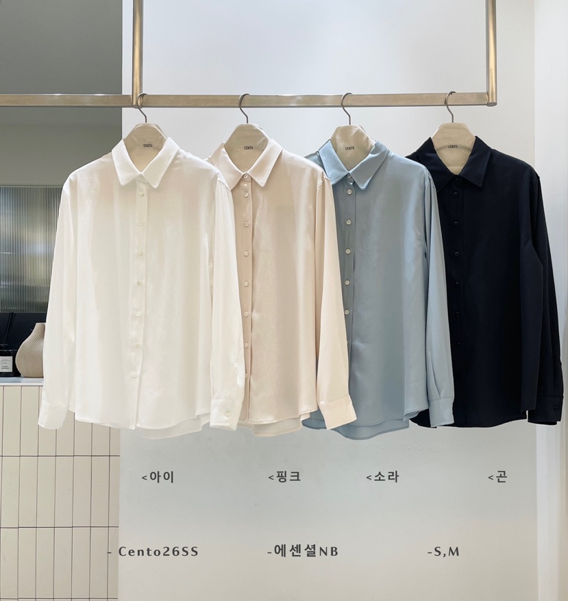 CENTO韓國代購女士新品26春夏推薦熱賣真品時尚襯衫蕾絲衫CENTO襯衫/蕾絲衫