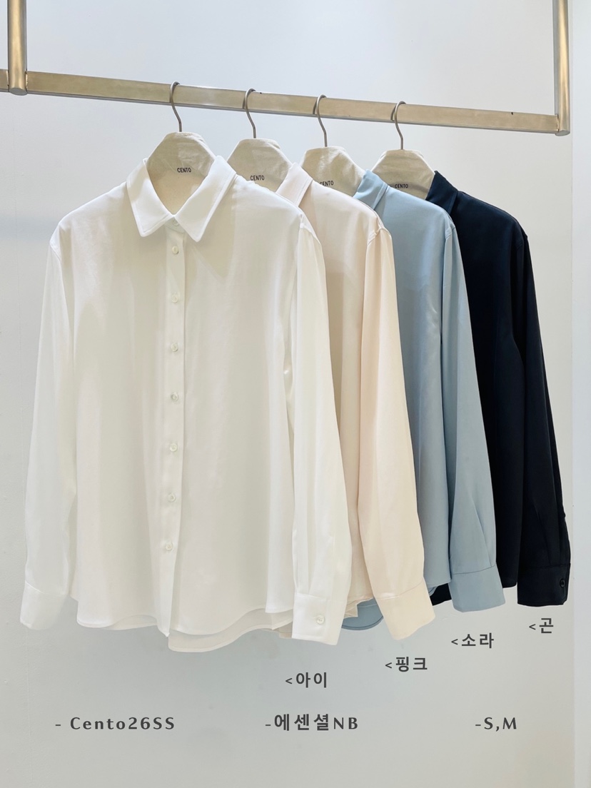 CENTO韓國代購女士新品26春夏推薦熱賣真品時尚襯衫蕾絲衫CENTO襯衫/蕾絲衫