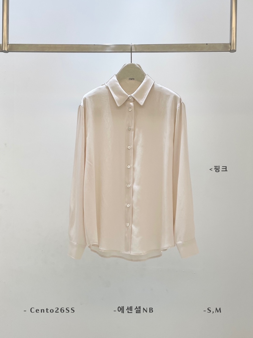 CENTO韓國代購女士新品26春夏推薦熱賣真品時尚襯衫蕾絲衫CENTO襯衫/蕾絲衫圖色2