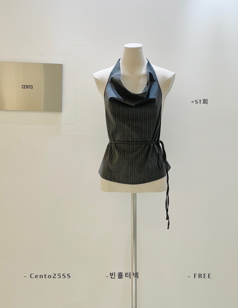 CENTO東大門實拍女裝新款職業26春夏熱賣人氣推薦吊帶背心CENTO吊帶/背心圖色3灰色