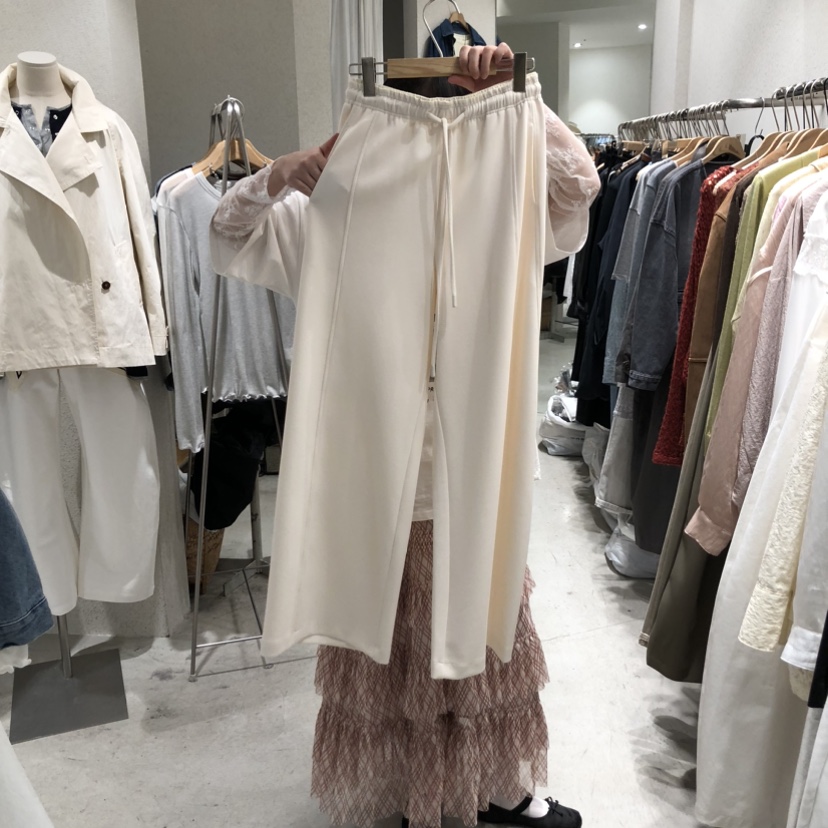 SSEMIENNE東大門代購女裝新款26春夏職業人氣時尚推薦休閑褲SSENIQUE休閑褲圖色1