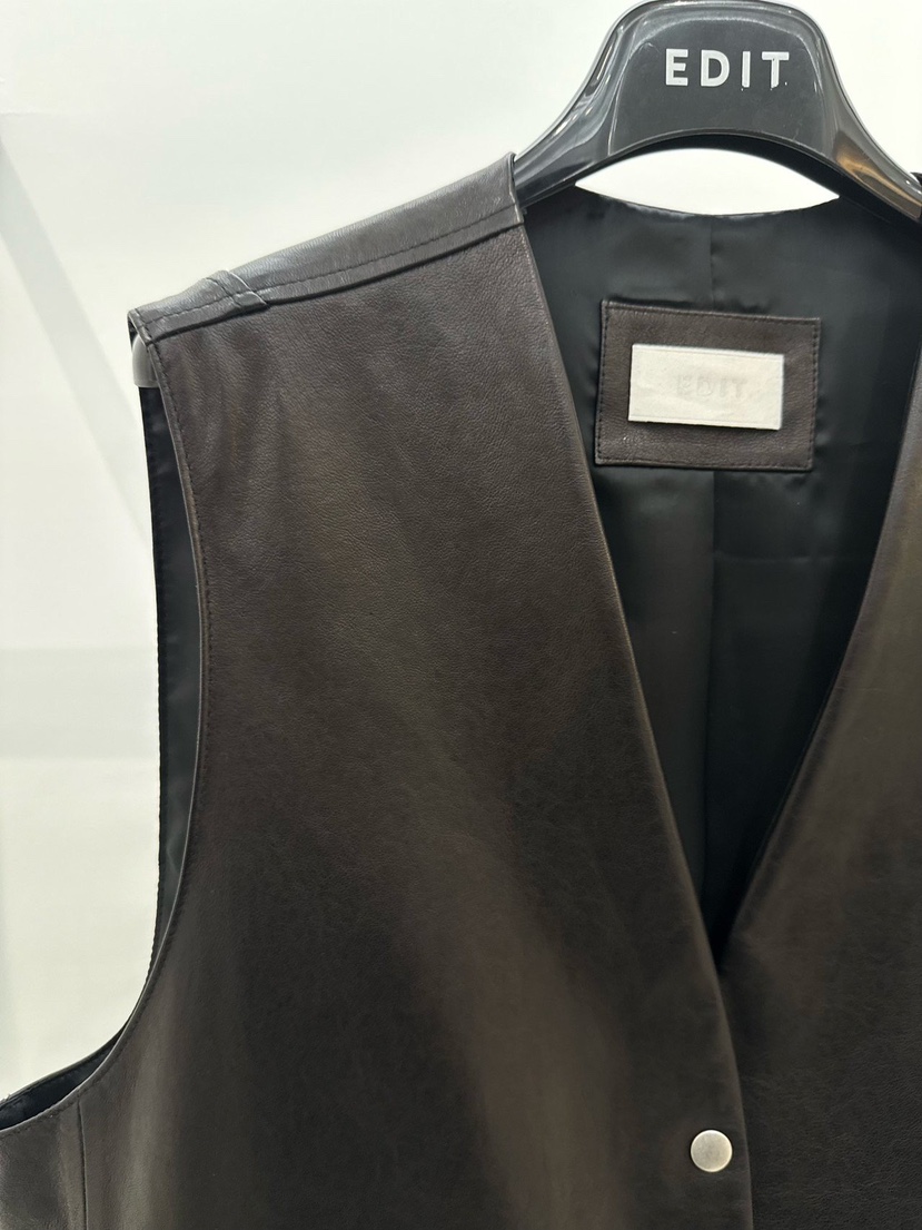 EDIT韓國直郵女士新品真品熱賣休閑推薦職業人氣時尚馬甲EDIT馬甲