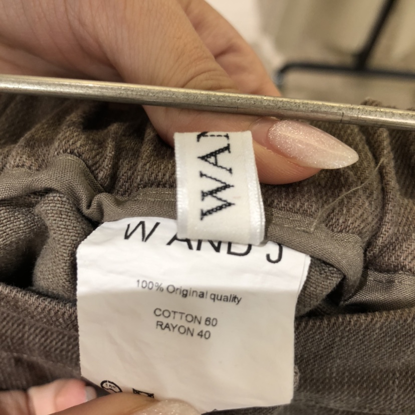 W AND J東大門直郵女裝新品職業人氣26春夏短褲不含腰帶W AND J短褲