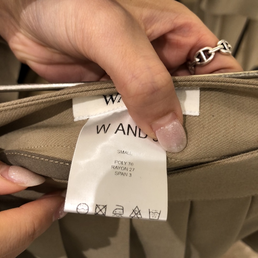 W AND J韓國代購女士新品職業熱賣時尚26春夏真品人氣裙褲W AND J裙褲