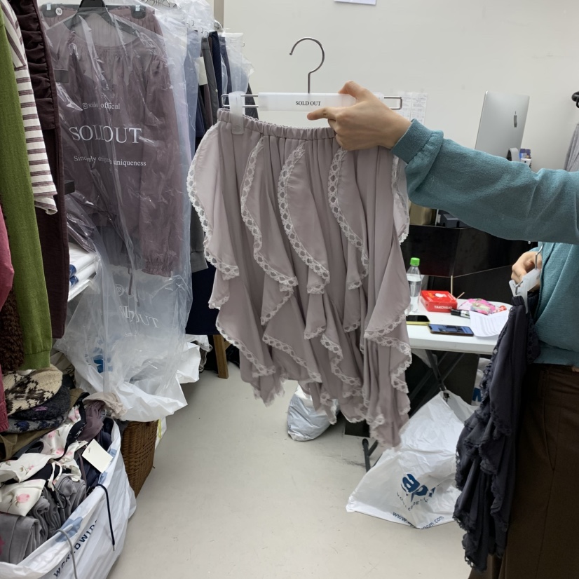 SOLD OUT東大門實拍女裝新款真品人氣時尚26春夏半身裙中短裙SOLD OUT半身裙/中短裙圖色2