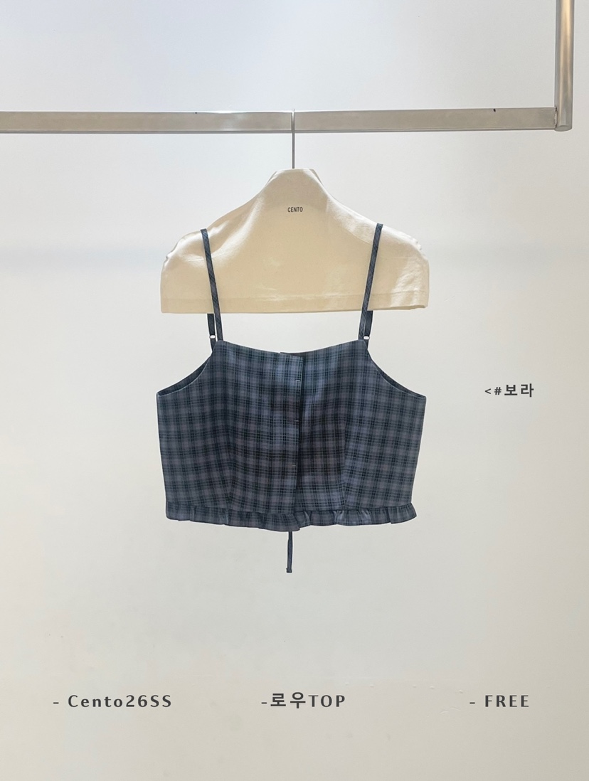 CENTO東大門實拍女士新款人氣時尚推薦真品休閑職業吊帶背心CENTO吊帶/背心圖色4紫色