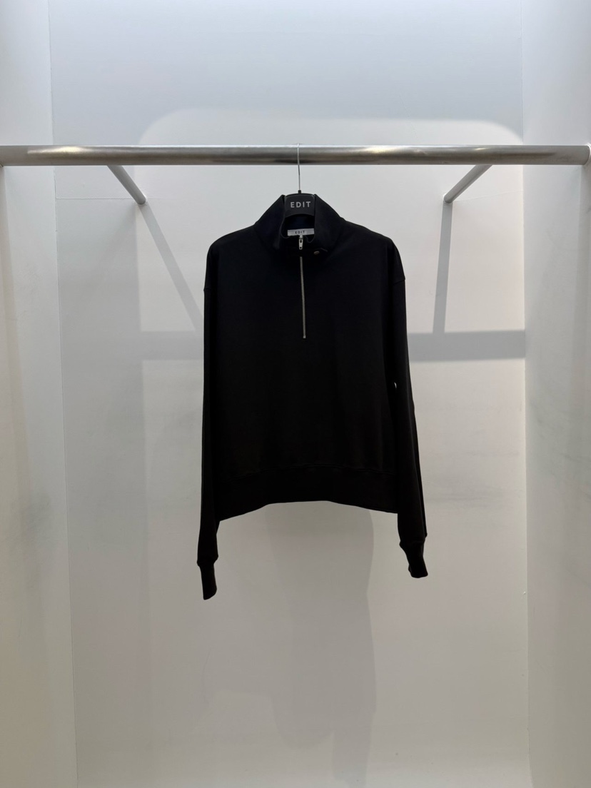 EDIT韓國直郵女士新品休閑時尚職業熱賣人氣26春夏真品衛衣EDIT衛衣圖色3黑色