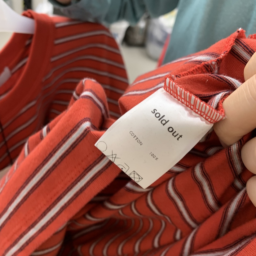 SOLD OUT東大門代購女裝新款人氣26春夏推薦熱賣T恤兔子SOLD OUTT恤