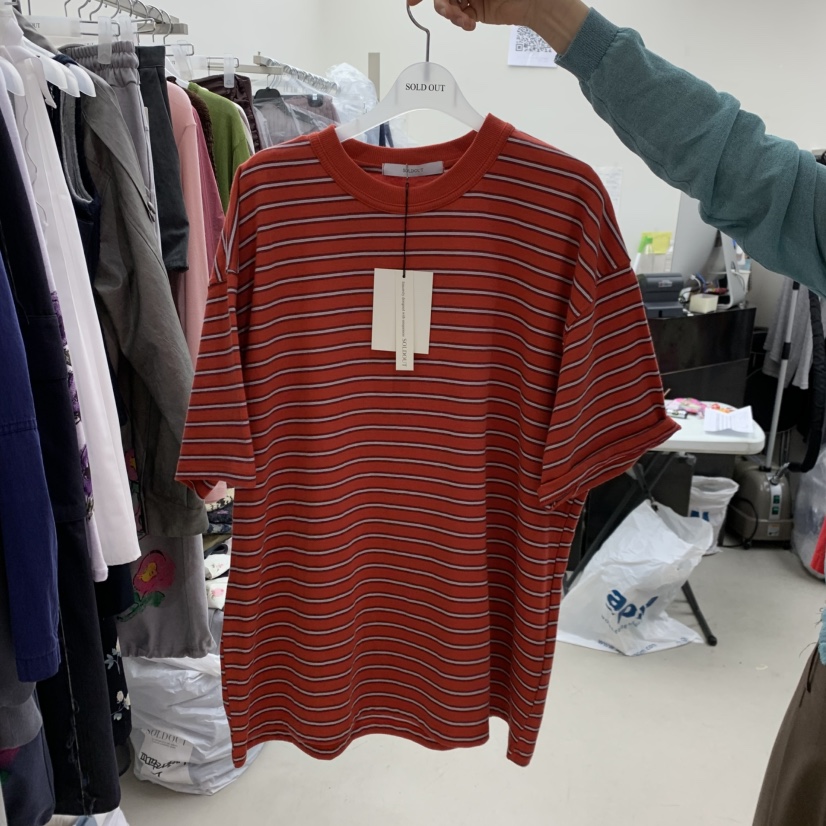 SOLD OUT東大門代購女裝新款人氣26春夏推薦熱賣T恤兔子SOLD OUTT恤圖色1