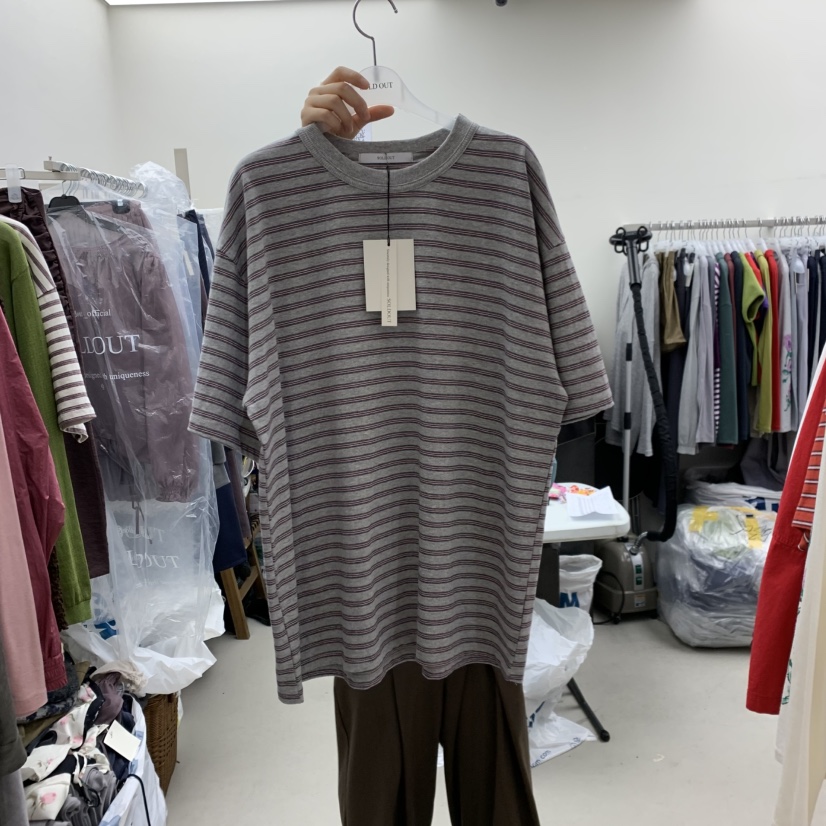 SOLD OUT東大門代購女裝新款人氣26春夏推薦熱賣T恤兔子SOLD OUTT恤圖色3