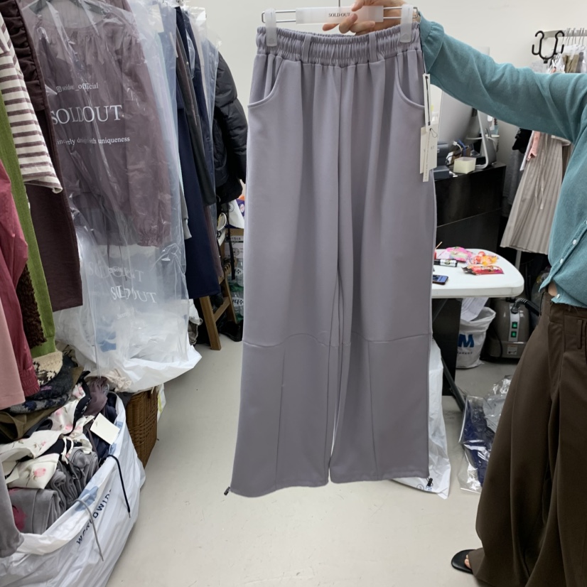 SOLD OUT韓國代購女士新品26春夏熱賣職業人氣時尚休閑褲SOLD OUT休閑褲圖色2