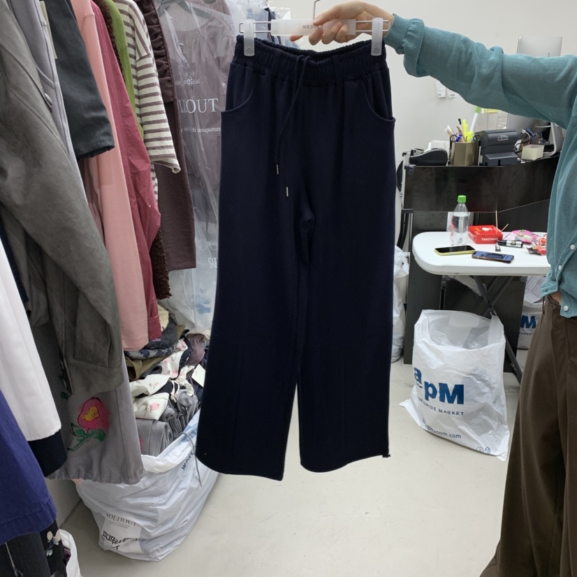 SOLD OUT韓國代購女士新品26春夏熱賣職業人氣時尚休閑褲SOLD OUT休閑褲圖色3