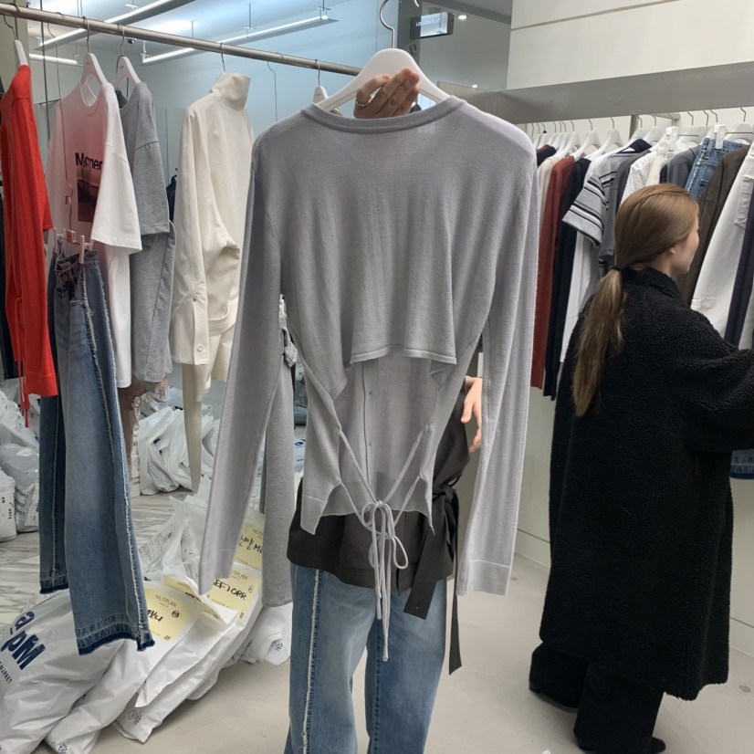 NUTPLAN東大門直郵女裝新款真品人氣職業休閑26春夏針織衫NUTPLAN針織衫