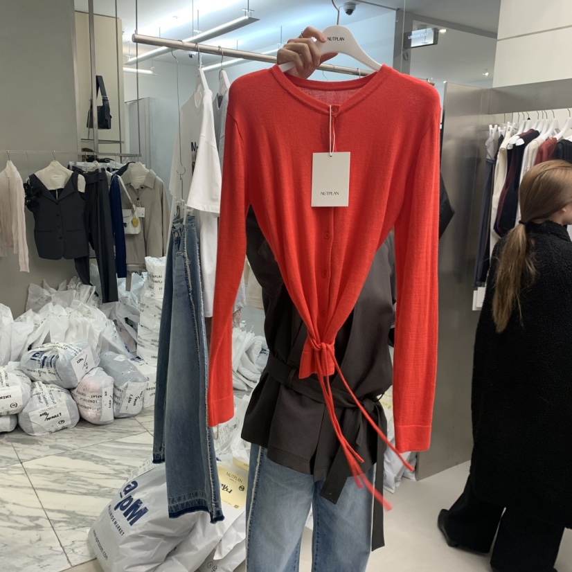 NUTPLAN東大門直郵女裝新款真品人氣職業休閑26春夏針織衫NUTPLAN針織衫圖色2